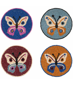 Danica Beaded Coasters Aurora