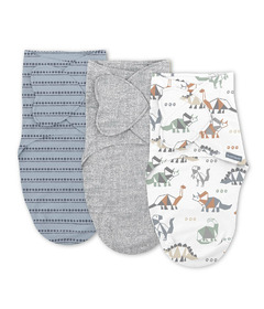 SwaddleMe by Ingenuity Monogram Collection Swaddle Dino Mite 1.0 TOG