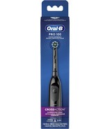 Oral B Pro 100 CrossAction Battery Toothbrush Black