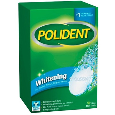 Polident Whitening Denture Cleanser Polident Whitening Denture Cleanser