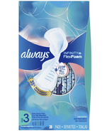 Always Infinity Size 3 Extra Heavy Flow Pads with Wings