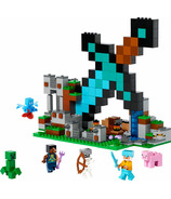 LEGO Minecraft The Sword Outpost Building Toy Set