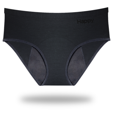 Buy Happy Reusable Bamboo Period Underwear KANTA Black at