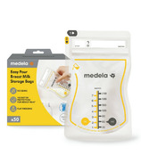 Medela Facile à verser Sacs de stockage de lait maternel jetable 