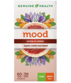 Genuine Health Mood Saffron & Turmeric 