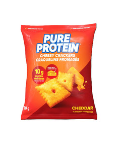Pure Protein Cheesy Crackers Cheddar