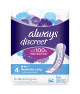 Tampons pour incontinence Always Discreet Long Length