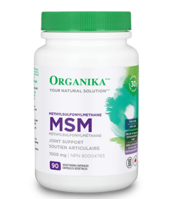 Organika MSM Methylsulfonylmethane 1000mg 
