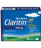 Comprimés Claritin Allergy 24 heures