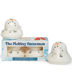 The Scented Market The Melting Snowmen Bath Bomb Set