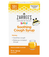 Zarbee's Baby Soothing Cough Syrup Peach & Honey Flavour