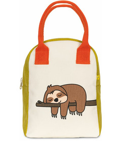 Fluf Zipper Lunch Bag Sloth