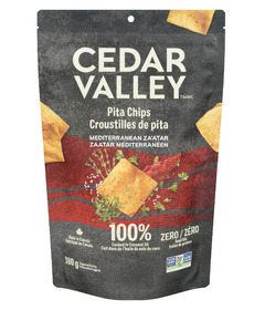 Cedar Valley Pita Chips Mediterranean Za'atar 