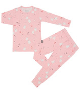 Belan.J Long Sleeve PJ's Set Pink Ghosts