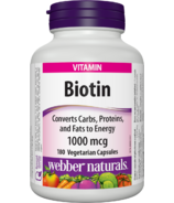 Webber Naturals Biotin 1000 mcg