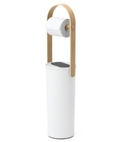 Umbra Bellwood Toilet Paper Stand White Natural