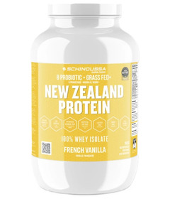 Schinoussa Probiotic New Zealand Whey Protein French Vanilla