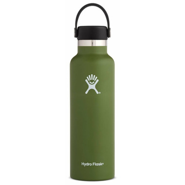 Hydro Flask Standard Mouth With Flex Cap Olive Hydro Flask Standard Mouth With Flex Cap Olive