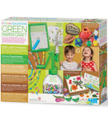 4M Steam Kids Deluxe Green Paper Craft