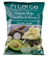 FitBite Cassava Chips Avocado