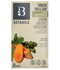 Botanica Turmeric Pain and Joint Liquid Capsule