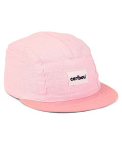 Caribou Linen Cap Pink Duo
