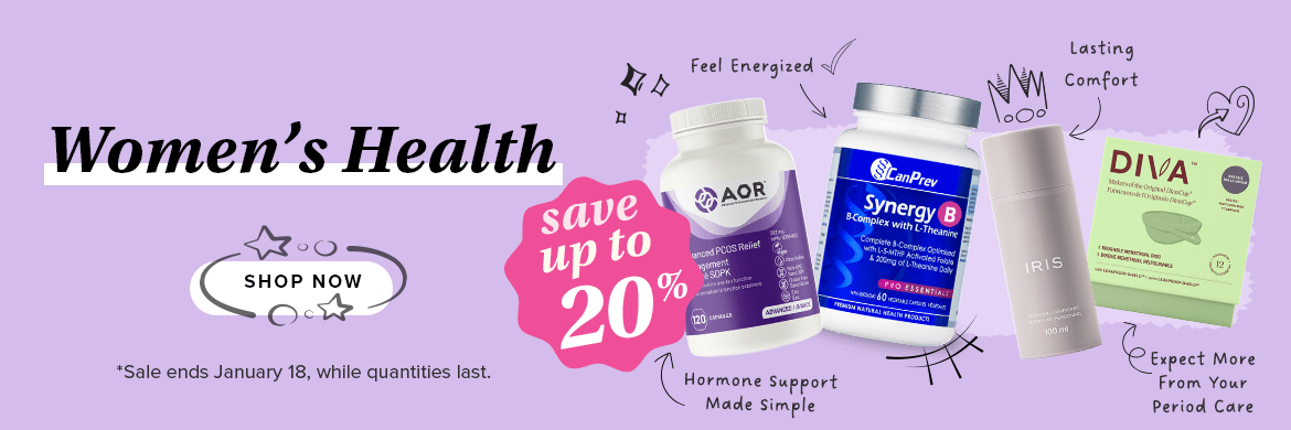 Save up to 20% on Women's Health