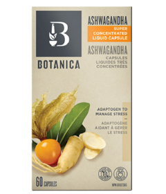 Botanica Ashwagandha Super Concentrated Liquid Capsule