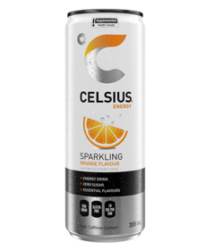 image of Celsius Energy Drink Sparkling Orange with sku:333705
