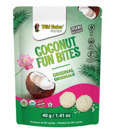 Wild Tusker Organic Coconut Fun Bites Original