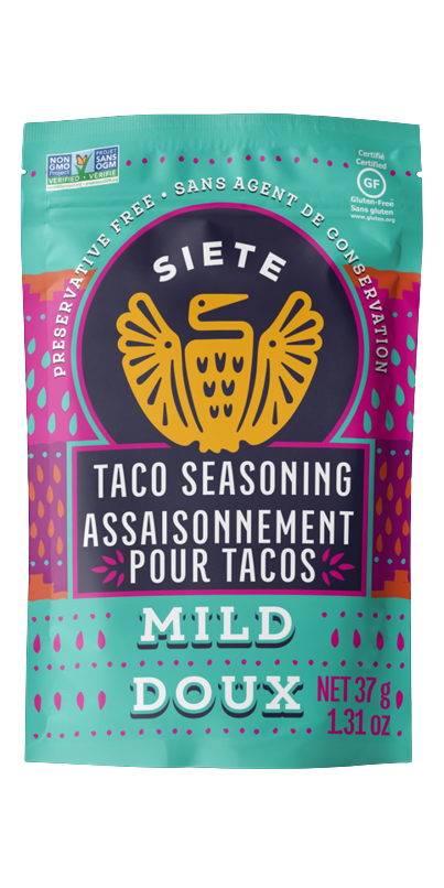 Buy Siete Mild Taco Seasoning At Wellca Free Shipping 35 In Canada 3501