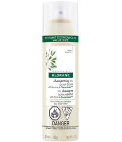 Klorane Ultra-Gentle Dry Shampoo with Oat & Ceramide