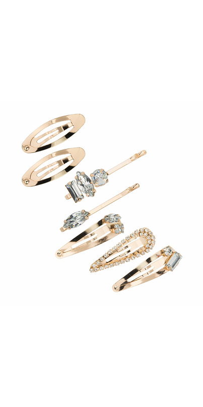 Buy Kitsch Micro Stackable Hair Clip Set Gold at Well.ca | Free ...