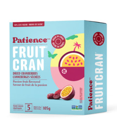 image of Patience Fruit & Co. Dried Cranberries Passionfruit with sku:334430