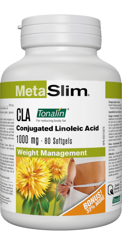 Buy MetaSlim CLA Conjugated Linoleic Acid 1000mg at Well.ca | Free ...