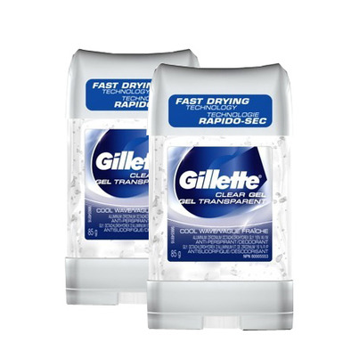 Gillette Clear Gel Antiperspirant Bundle - Buy One Get One Free