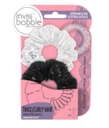 invisibobble Sprunchie Extra Hold Get a Grip Grey & Black