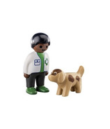 Playmobil 1.2.3 vétérinaire avec chien