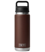 YETI Rambler Bouteille Chug Zones humides Brun