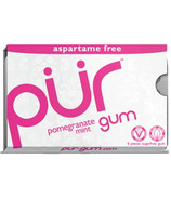 PUR Chewing-gum sans sucre à la grenade et à la menthe