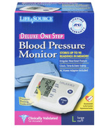 LifeSource Blood Pressure Monitor One Step Plus Memory