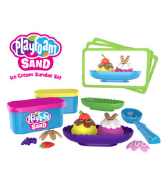 Educational Insights Playfoam Sand Ice Cream Sundae Set