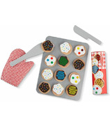 Melissa & Doug Wooden Slice & Bake Cookie Set