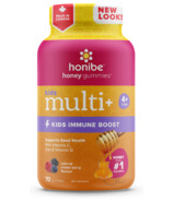 image of Honibe Honey Gummies Complete Kids Multi+ Immune Boost Mixed Berry with sku:122718