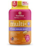 Honibe Honey Gummies Complete Kids Multi+ Immune Boost Mixed Berry