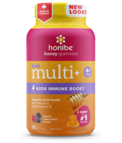 Honibe Honey Gummies Complete Kids Multi+ Immune Boost Mixed Berry