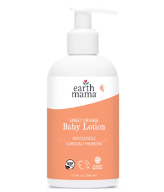 Earth Mama Organics Sweet Orange Baby Lotion