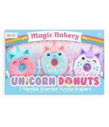 Gommes parfumées OOLY Magic Bakery Unicorn Donuts