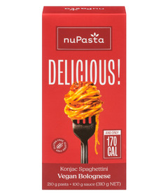nuPasta Delicious! Vegan Bolognese