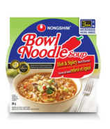 Nongshim Hot & Spicy Noodle Bowl